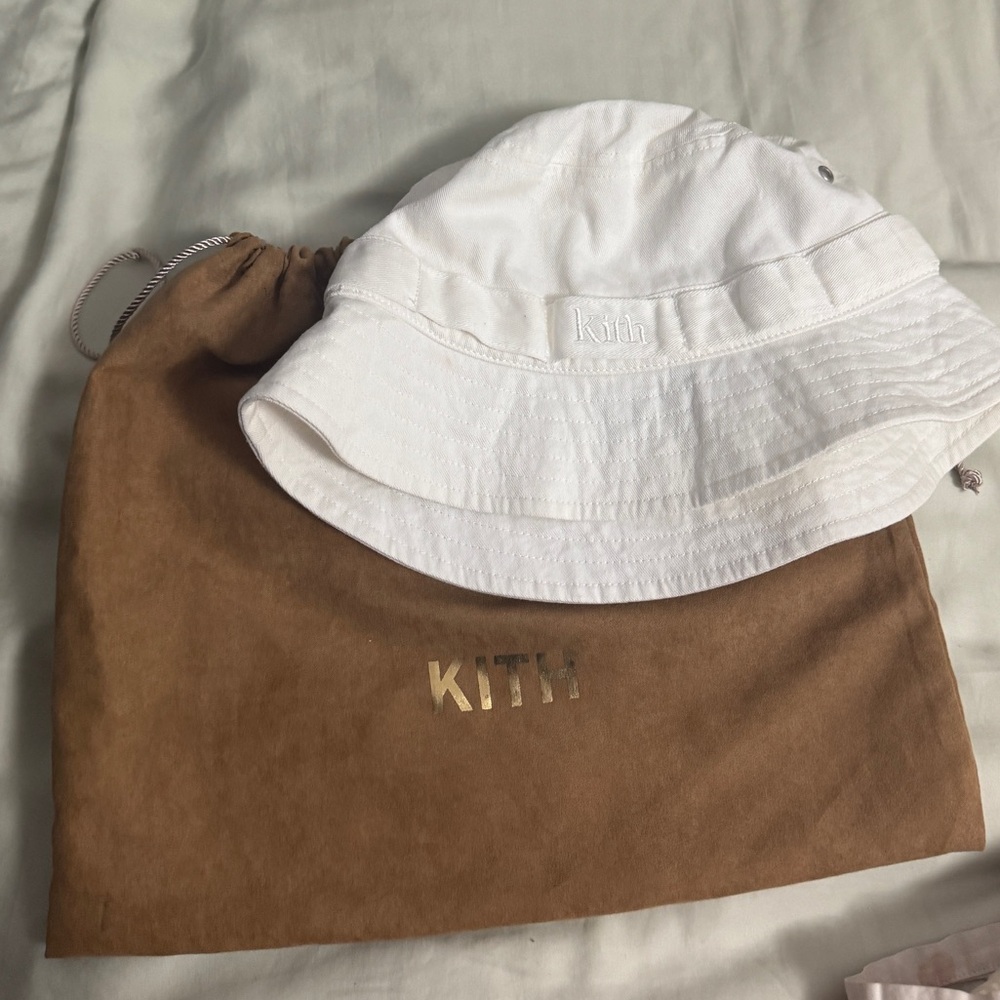 Kith White Bucket Hat